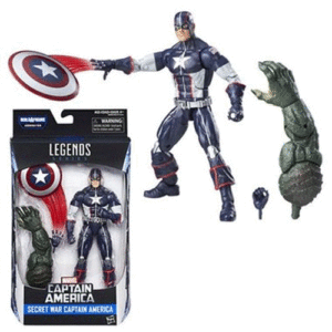 Captain America Marvel Legends Series 6-inch Captain America (Secret Wars)