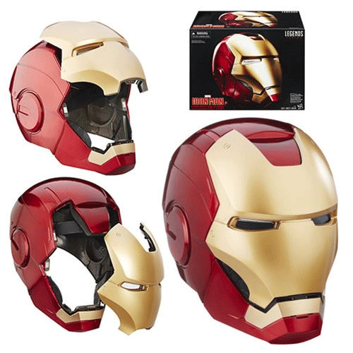 avengers endgame iron man helmet replica Tony Stark Team Suit quality reproduction of Iron Mans Mark 85 helmet as it appears in the epic conclusion to the Infinity Saga IRON MAN MARK VII AVENGERS