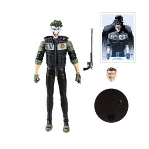 DC 7-Inch Action Figure Batman White Knight Joker