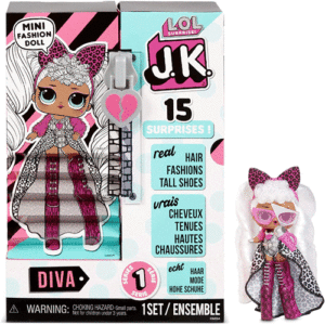 L.O.L. Surprise! J.K. Diva Mini Fashion Doll with 15 Surprises