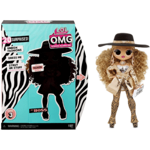 L.O.L. Surprise! O.M.G. Series 3 Da Boss Fashion Doll with 20 Surprises