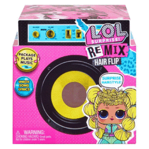 L.O.L. Surprise! ReMix Hair Flip Doll with 15 Surprises