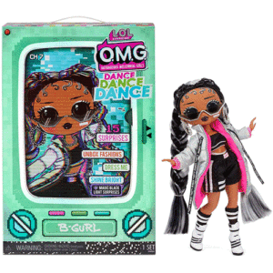 L.O.L. Surprise! O.M.G. Dance B-Gurl Fashion Doll with 15 Surprises